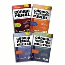 Código penal + código de processo penal + código penal militar + código de processo penal militar - Editora Imaginativa Jus