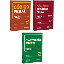 Código Penal + Código Processo Penal de Bolso - Atualizados - EDITORA RIDEEL