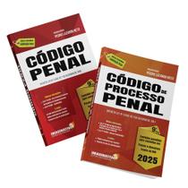 Código penal e código de processo penal 2025 - box série de legislação seca