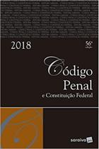 Código Penal e Constituição Federal 2018 - Tradicional