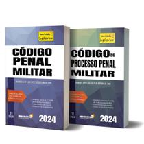 Código penal militar + código de processo penal militar -para consultas em provas, concursos e oab