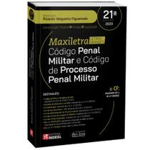 Código Penal Militar E Código De Processo Penal Militar 21ª Edição - 2023 - EDITORA RIDEEL