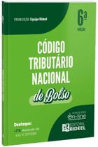Código Tributário Nacional - CTN de bolso - 2026 Rideel Código Tributário Nacional - CTN de bolso - 2026 Rideel