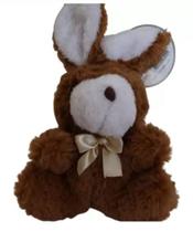 Coelho da Páscoa Pelúcia Coelhinho Popy Marrom Lovely Toys Coelho da Páscoa Pelúcia Coelhinho Popy Marrom Lovely Toys