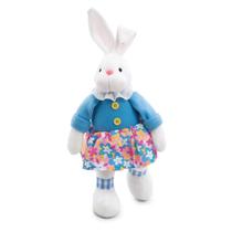 Coelho de Páscoa Decorativo em Pé de Saia Florida - 40cm - Cromus