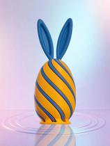 Coelho De Páscoa Espiral Articulado Fidget Toy Sensorial