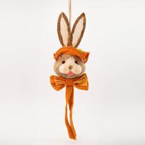 Coelho de Páscoa Pendente Enfeite Decoração Coelhinho Laranja 60cm Coelho de Páscoa Pendente Enfeite Decoração Coelhinho Laranja 60cm