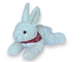 Coelho de Pelúcia Auswella 30 cm Macio Branco Coelho de Pelúcia Auswella 30 cm Macio Branco