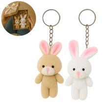 Coelho de Pelúcia Chaveiro para Lembrancinha Presente Coelho de Pelúcia Chaveiro para Lembrancinha Presente