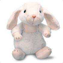 Coelho De Pelúcia Coelhinho Pascoa Gorducho 20cm Brinquedo Decorativo Antialérgico