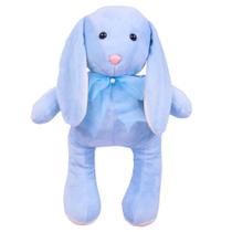 Coelho De Pelúcia Orelhudo Decorativo e Brinquedo 42cm - Fofuxos De Pelúcia