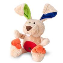 Coelho de Pelúcia Tobias Bege 35 cm Antialérgico