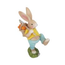 Coelho decorativo páscoa em resina