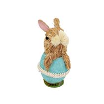Coelho No Ovo ul Decorativo Pascoa 12X6Cm Decoração