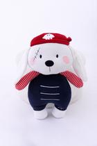 Coelho pirata de pelucia zip toys antialégico macio lavavél Coelho pirata de pelucia zip toys antialégico macio lavavél