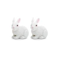 Coelhos Brancos Petit Sweet Branco 8x10x5cm 1014149 Páscoa