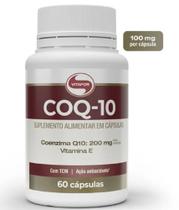 Coenzima COQ-10 de 500 mg de 200 mg p/Porção com 60 cápsulas-Vitafor Coenzima COQ-10 de 500 mg de 200 mg p/Porção com 60 cápsulas-Vitafor