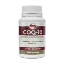 Coenzima CoQ10 200mg com Vitamina E 60 Cápsulas Vitafor Coenzima CoQ10 200mg com Vitamina E 60 Cápsulas Vitafor