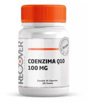 Coenzima Q10 100mg - 30 Cápsulas (30 Doses) - Recover Farma