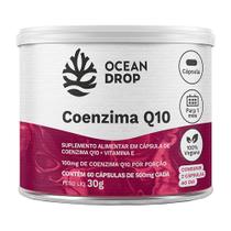 Coenzima Q10 100mg 60 Cápsulas Coq10 Vitamina E Ocean Drop