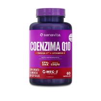 Coenzima Q10 100mg 60 Cápsulas - Sanavita