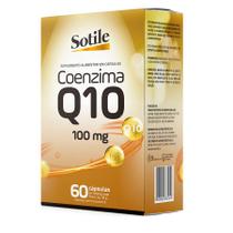 Coenzima q10 100mg 60 cps sotile sidney oliveira