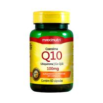 Coenzima Q10 100mg - Suplemento Alimentar em Cápsulas 60 Cápsulas Maxunitri