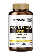 Coenzima Q10 - 200mg - 30 Capsulas - Nutrata Coenzima Q10 - 200mg - 30 Capsulas - Nutrata