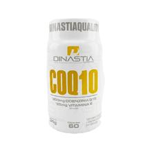 Coenzima Q10 200mg com Vitamina E Pote 60 Capsulas Dinastia