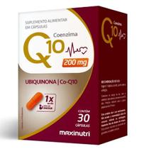 Coenzima Q10 200mg - Maxinutri - Antioxidante e Suporte ao Metabolismo, com 30 Cápsulas