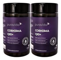Coenzima Q10 200mg Premium 2 X 60 Cápsulas Puravida