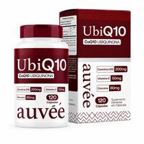Coenzima Q10 200mg Vitamina E 50mg C. Longa 80mg 120 Cáps Para 2 Meses Auvée Coenzima Q10 200mg Vitamina E 50mg C. Longa 80mg 120 Cáps Para 2 Meses Auvée