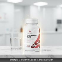 Coenzima Q10 500 mg 120 cápsulas Suplemento Energético e Antioxidante