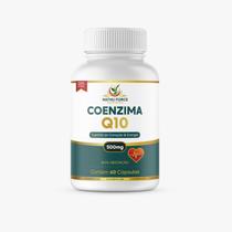 Coenzima Q10 500mg com Vitamina E Nathu Force - Alta Absorção
