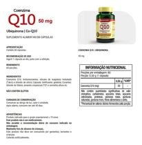 Coenzima Q10 50mg C/60 Cápsulas Maxinutri Sabor:Sem Sabor