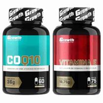 Coenzima Q10 60 Caps + Vitamina E 75 Caps Growth