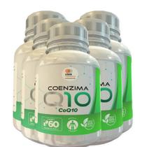 Coenzima Q10 60 Cápsulas De 500Mg Kit Com 5 Potes