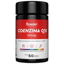 Coenzima Q10 - 60 Cápsulas Matéria Prima Importada Coenzima Q10 Vitamina C Vitamina E e Cromo - Mixxstorerp