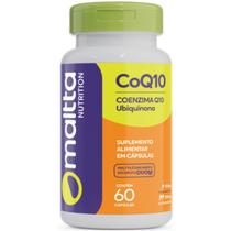 Coenzima Q10 60 Capsulas Pura Concentrada Caps Vitamina Vit CoQ10 Ubiquinol Gold Suplemento em Pote