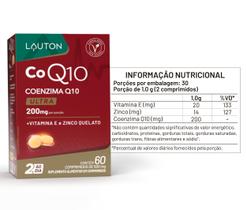 COENZIMA Q10 60 COMPRIMIDOS - UBIQUINONA - 200mg