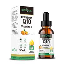 Coenzima Q10 Com Vitamina E Rápida Absorção Em Gotas