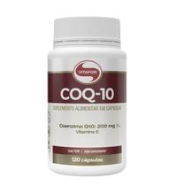 Coenzima Q10 COQ10 120 Caps 200mg por porção Vitafor