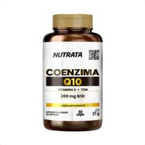 Coenzima Q10 Coq10 200mg TCM Vitamina E 30 Capsulas Nutrata Coenzima Q10 Coq10 200mg TCM Vitamina E 30 Capsulas Nutrata