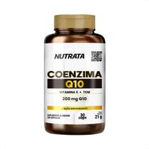 Coenzima Q10 Coq10 200mg TCM Vitamina E 30 Capsulas Nutrata Coenzima Q10 Coq10 200mg TCM Vitamina E 30 Capsulas Nutrata