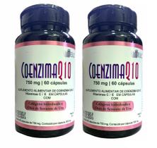 Coenzima Q10 ELC 750mg 60 cápsulas (Kit com dois)