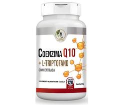 Coenzima Q10 + L-triptofano Concentrada - 120 Cáps 500mg