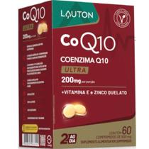 Coenzima Q10 Maior Energia CoQ10 60 Comprimidos - Lauton Coenzima Q10 Maior Energia CoQ10 60 Comprimidos - Lauton