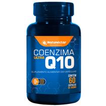 Coenzima Q10 Suplemento Alimentar Natural Pura 60 Cápsulas Ubiquinona Vitamina COQ-10 Natunéctar