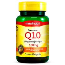 Coenzima q10 (ubiquinona) 100mg 60cps maxinutri