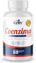 Coenzima Q10 (Ubiquinona)100mg Por Porção + Vitamina E 60 Capsulas Celliv